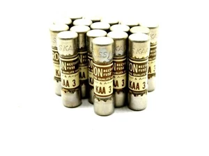 17 NEW FUSETRON KAA-3 FUSES KAA3 - Picture 1 of 2