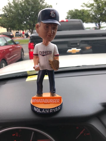 2019 Round Rock Nolan Ryan Bobblehead Houston Astros SGA Texas Rangers Legend Cover