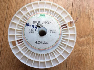 Litze Draht 10/34 für Radio Spule, Einzel Schicht Isolation, 61m Gemacht IN USA - Bild 1 von 2