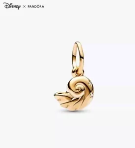 Pandora Disney Arielle Verzaubert Muschel Charm Anhänger Vergoldet - Bild 1 von 4
