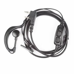 Baofeng PTT Earpiece Earphone Headset Remote Mic for Baofeng Uv-82 Uv-82x Uv-82c - Picture 1 of 8