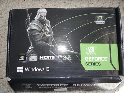 Geforce GT 730 4G GDDR5 Low Profile Graphics Card, PCI Express 2.0 X8, HDMI/DVI/ - Image 1 of 4