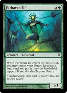 MTG - FARHAVEN ELF - Commander 2013 (C) - Picture 1 of 1