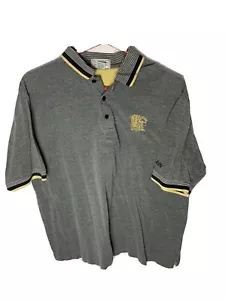 VTG Oldsmobile Scramble Golf Tournament Polo Mens Sz XL USA Made LaMode Gray - Picture 1 of 9