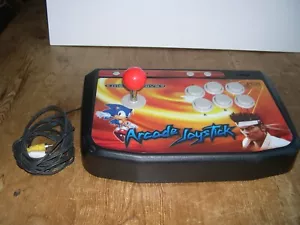 SEGA MEGA DRIVE ARCADE JOYSTICK VIDEOSPIELEKONSOLE - Bild 1 von 4