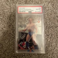 2004 BBM American Dragon (Daniel Bryan) Rookie RC PSA 10 WWE AEW Rare Japan Yes