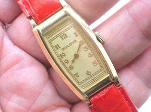 VINTAGE BULOVA 10K ROLLED GOLD PLATED MAN'S WRIST WATCH - WORKING - BEST OFFER - Bild 1 von 12