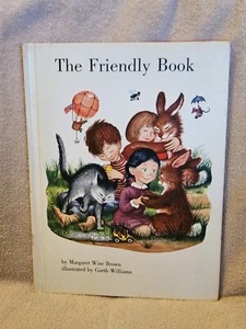 THE FRIENDLY BOOK 1954 BY MARGARET WISE BROWN 1ST EDITION, RARE, HC, VERY GOOD - Foto 1 di 7