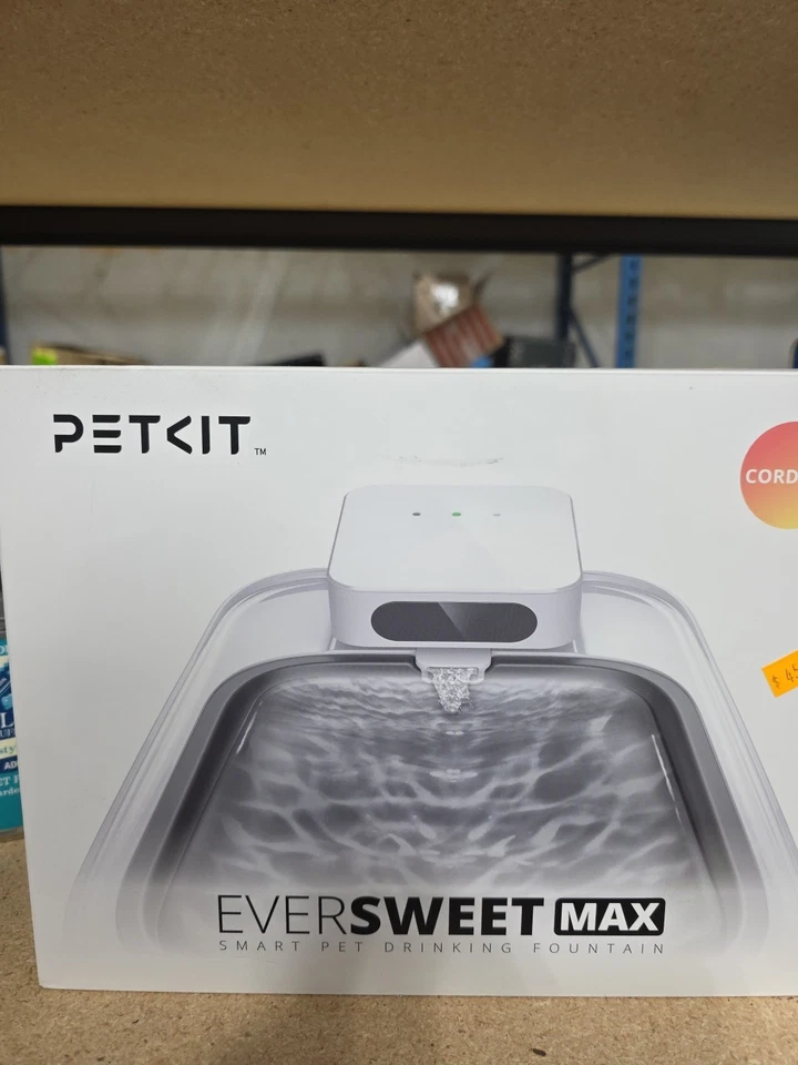 PETKIT EVERSWEET MAX Fuente de Agua Inalámbrica para Gatos *Nueva, Sellada Foto 1 de 1