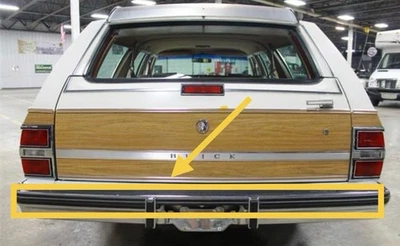 NOS GM 80-90 Buick Lesabre Electra Wagon parachoques trasero tira de impacto moldura Foto 1 de 4