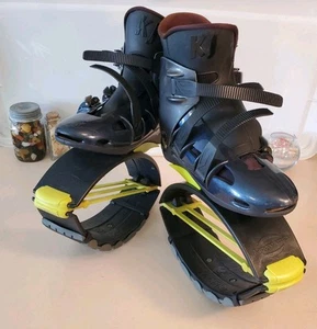 Kangoo Jumps KJ XR3 X-Rebound Übungsspringerstiefel. GRÖSSE MEDIUM. Neongrün - Bild 1 von 16