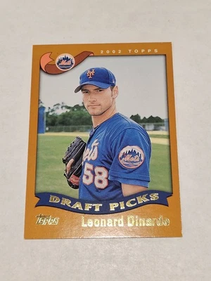 2002 Topps #691 Leonard DiNardo New York Mets Draft Picks - Image 1 of 2