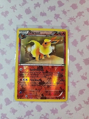 Flareon 12/108 Reverse Holo - Uncommon - Pokémon Dark Explorers - LP - Image 1 of 3