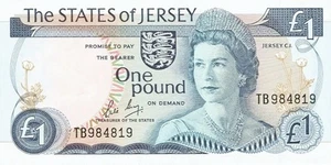 JERSEY 1 POUND ANNO 1988  PICK P11b UNC - FDC - Foto 1 di 2