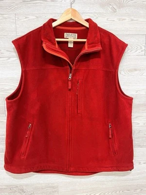 Duluth Trading Co Fleece Vest Mens 2XL Pockets Full Zip - Image 1 of 4