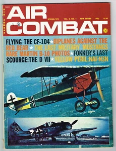 AIR COMBAT Spring 1974 magazine Flying the CF-104 - Picture 1 of 3