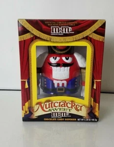 Dispensador de dulces de chocolate rojo dulce M&M'S COMO NUEVO EN CAJA - Imagen 1 de 6