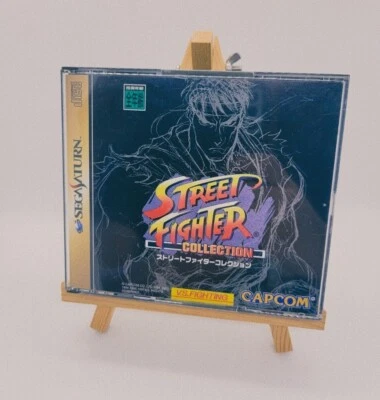 Street Fighter Collection Sega Saturn SS Japanese NTSC-J From Japan - Image 1 of 4