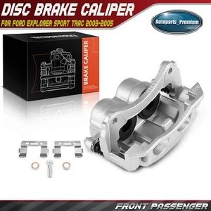 Front Passenger Disc Brake Caliper w/ Bracket for Ford Explorer Sport Trac 03-05 - Picture 1 of 8