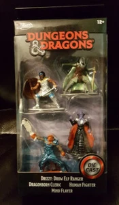 DUNGEONS & DRAGONS - 2020 4-Pack Die-Cast Figures by Jadatoys FREE Shipping! - Picture 1 of 2