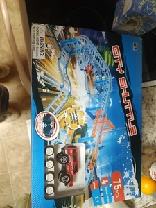 City Shuttle High Speed Looping Action 75pc Playset with Vehicle New Sealed - Picture 1 of 1