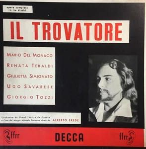 VERDI - IL TROVATORE - DECCA 3 LP BOX SET LXT 5260-5262 - ITALY 1956 - Picture 1 of 5