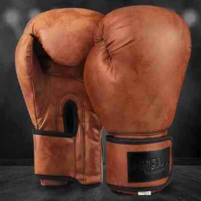 Erwachsene Kinder Boxhandschuhe Pu Leder MMA Muay Thai Boxe De Luva Handschuhe Sanda GYM - Bild 1 von 4