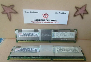 (Lot of 2) Hynix HYMP151F72CP8D5-Y5 AB 8GB (2X4GB) DDR2 Server DIMM Memory - Picture 1 of 1