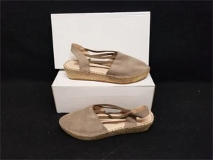 Eric Michael Estelle Taupe Heel Sandal Size 37 - Picture 1 of 5