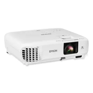 Epson V11HA03020 PowerLite 118 3800 lm 1024 x 768P XGA Classroom Projector New - Picture 1 of 4