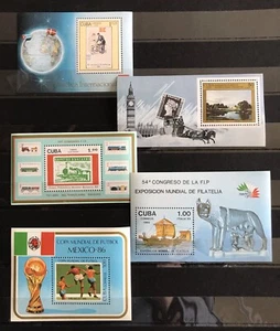 5x Blocks with Theme Football, Roman Wolf , Train, London… MNH** - Alb.9 - Sale! - Picture 1 of 1