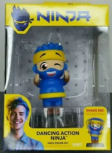 Ninja Gamer Tanzen Action Ninja Wackel Vinyl Figur #01 Wicked Cool Toys BILDER!! - Bild 1 von 8