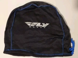 Fly Motorcycle Helmet Bag Dust Cover Black Drawstring Tote Bag Xtra Small - Picture 1 of 4