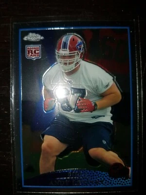 Football 5 card  topps chrome rookies Andy  levitre Clint sintim Insert Amand - Image 1 of 4
