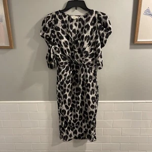 Tea & Cup Women Black & Gray Casual Dress S - Picture 1 of 6