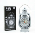 1Pc Retro Kerosene Light Alarm Clock Vintage Alarm Clock Table Clock For H-qk