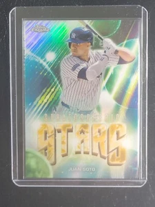 Juan Soto Stratospheric Stars 2024 Topps Chrome Update #SSC-9 NY Yankees  - Picture 1 of 2