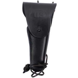 US Pistolentasche Leder Lederholster Colt Government M1911 WWII, Holster schwarz - Bild 1 von 1