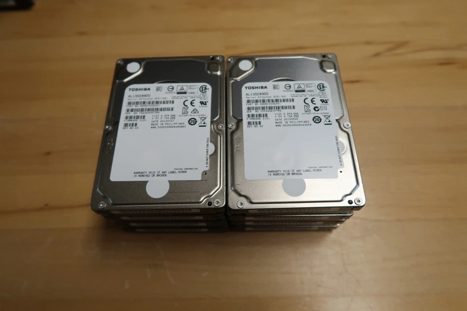 *Lote de 8* 2.5" 900GB 10K SAS 6Gbs Dell R610 R620 R630 R710 R720 R730 Servidor HDD Foto 1 de 1