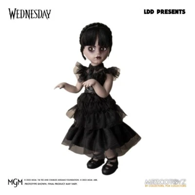 Mezco Toyz Wednesday Living Dead Dolls präsentiert den tanzenden Wednesday Neu!