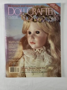 Doll Crafter April 1989 How to set Soft Doll Eyes Antique Reproduction Humpty - Picture 1 of 10