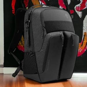 Alienware Reiserucksack schwarz passend für bis zu 17" Laptop Notebook 28L Soft Nylex - Bild 1 von 10