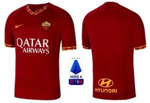 Trikot Nike AS Rom 2019-2020 Home Serie A I Heim Badge TIM Roma - Bild 1 von 2