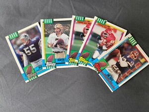 1990 NFL Topps cards - FREE shipping !! - YOU PICK !!