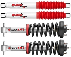 Rancho Quicklift Front Struts Rear Shocks 4PCS Set For Silverado Sierra 1500 4WD - Picture 1 of 6