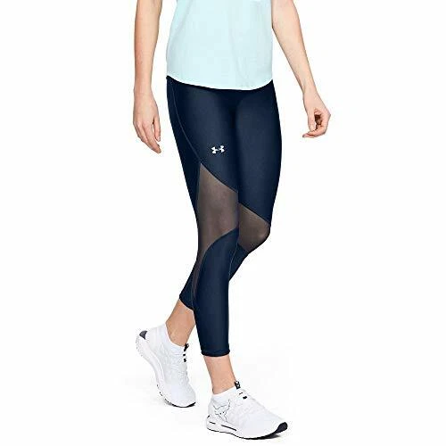 Under Armour Womens Project Rock Ankle Crop XL Blue 1346016-408 - Image 1 of 1