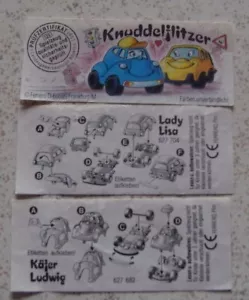 Set BPZ ""Knuddel Flitzer"" 1994 tutti e 2 diversi - Foto 1 di 1