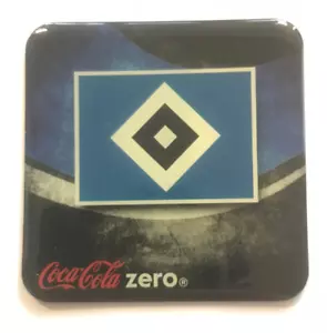 Hamburger SV HSV Magnet Pin Fussball Bundesliga Coca Cola zero - Bild 1 von 1