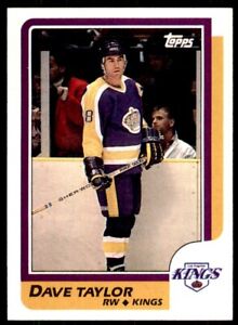 1986-87 Topps Dave Taylor . Los Angeles Kings #63