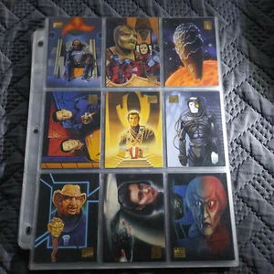 1994 Star Trek Master Series 2 Base Set of 100 Trading Cards Plus 7 Triptych - Picture 1 of 12